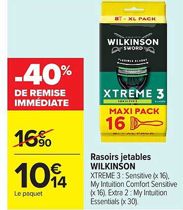 WILKINSON XTREME 3