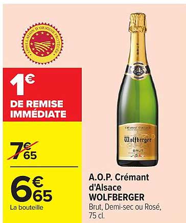 WOLFBERGER Crémant d'Alsace