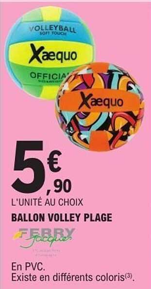 Xaequo Ballon volley plage