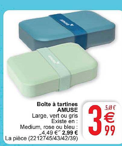 boîte à tartines amuse
