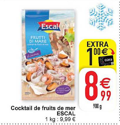Cocktail De Fruits De Mer Escal