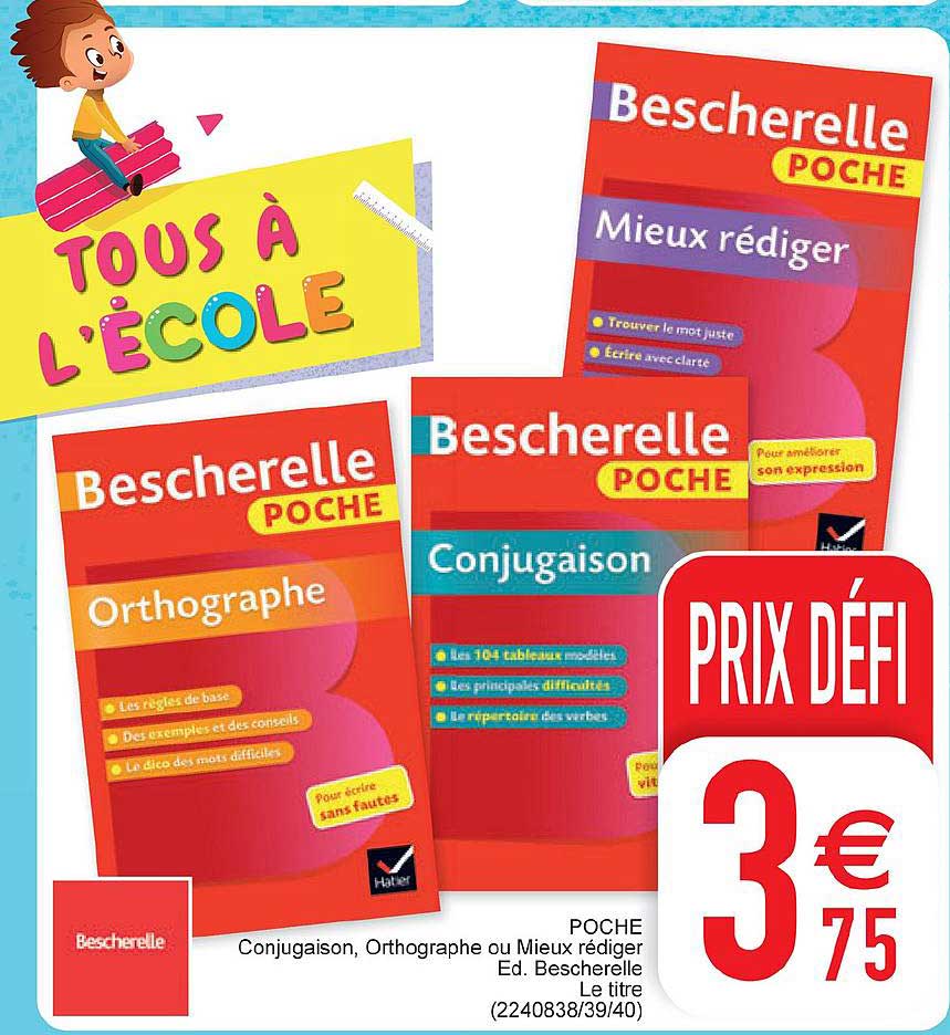 conjugaison orthographe ou mieux rédiger poche