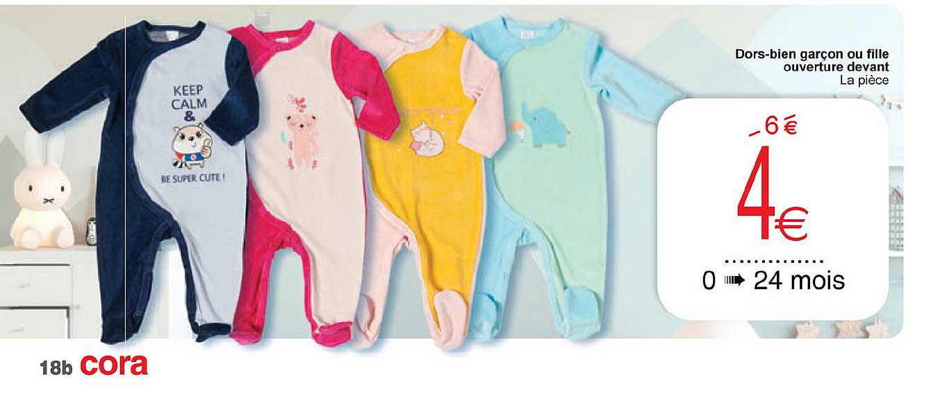 dors bien garçon ou fille ouverture devant