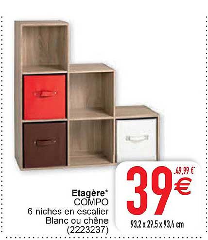étagère compo