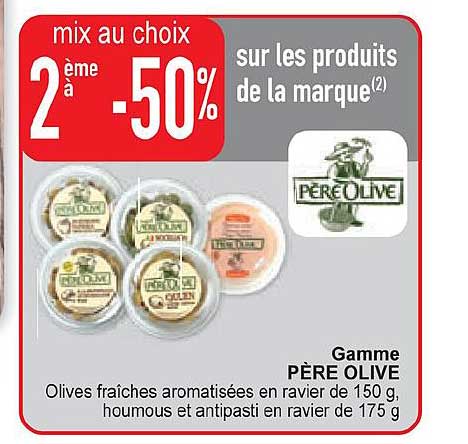 gamme père olive le 2ème à -50%