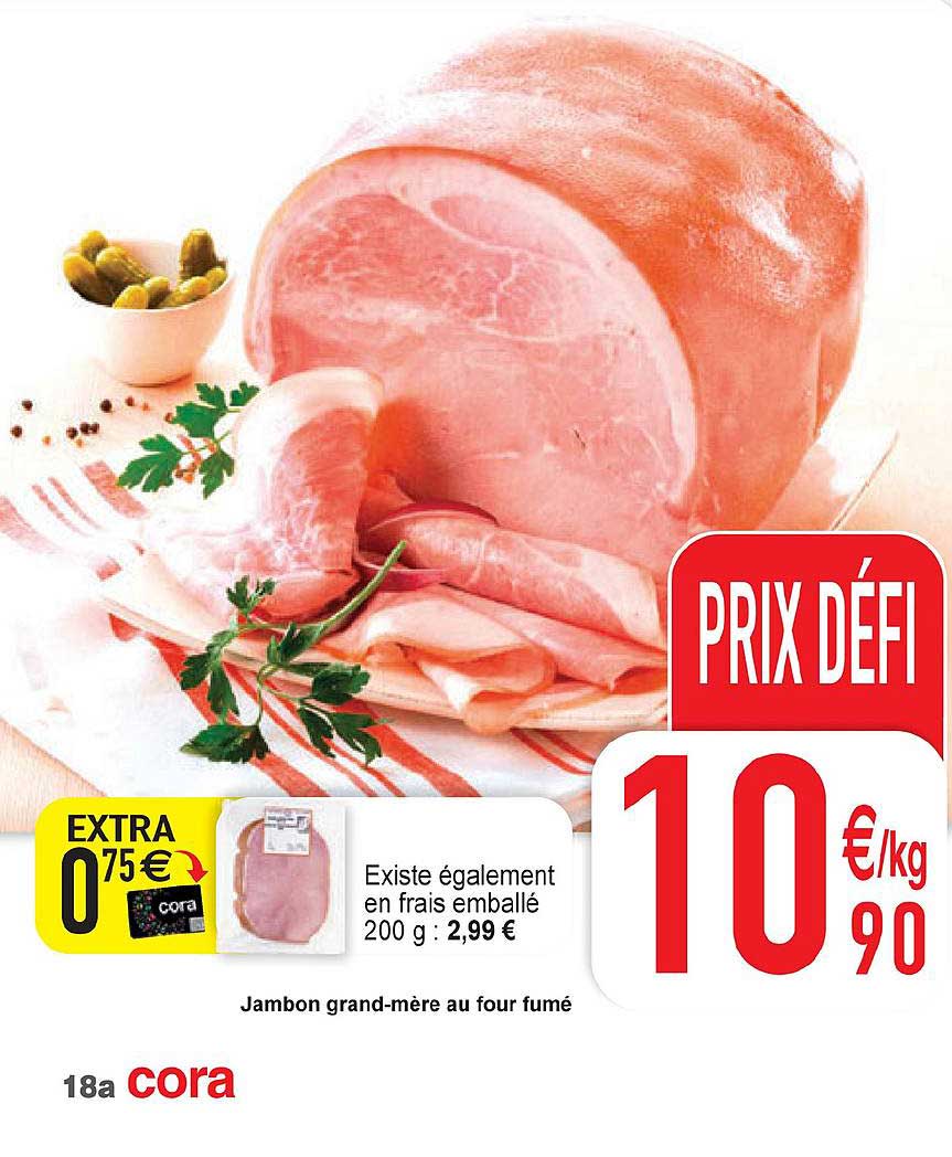 jambon grand mère au four fumé