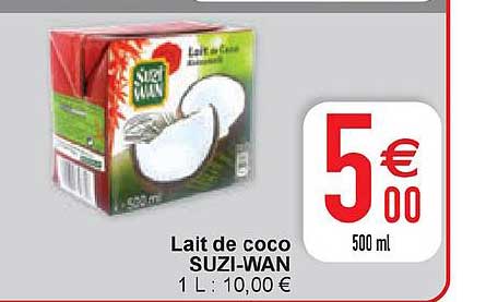 lait de coco suzi wan