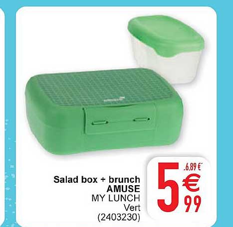 salad box + brunch amuse