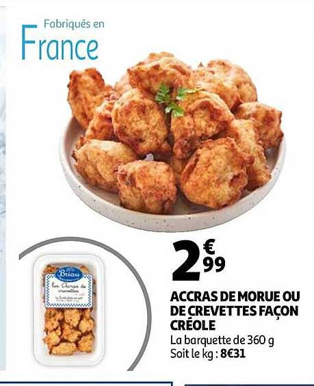 Accras De Morue Ou De Crevettes Façon Créole