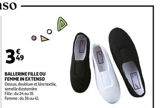 ballerine fille ou femme in extenso