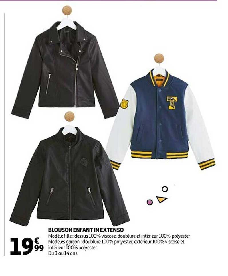 blouson enfant in extenso