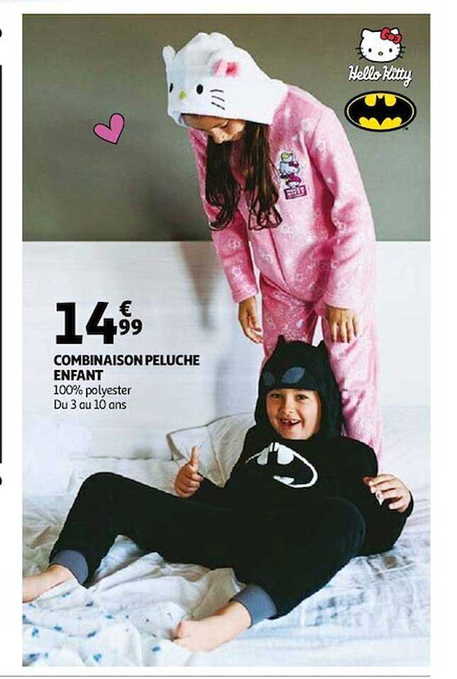 Combinaison Peluche Enfant