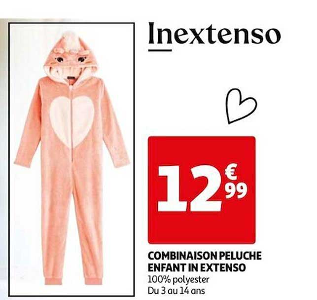 Combinaison Peluche Enfant In Extenso
