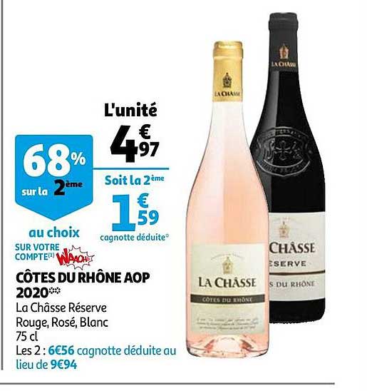 côtes du rhône aop 2020 la châsse réserve