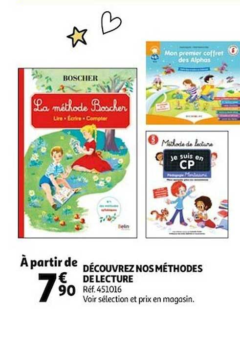 découvrez nos méthodes de lecture