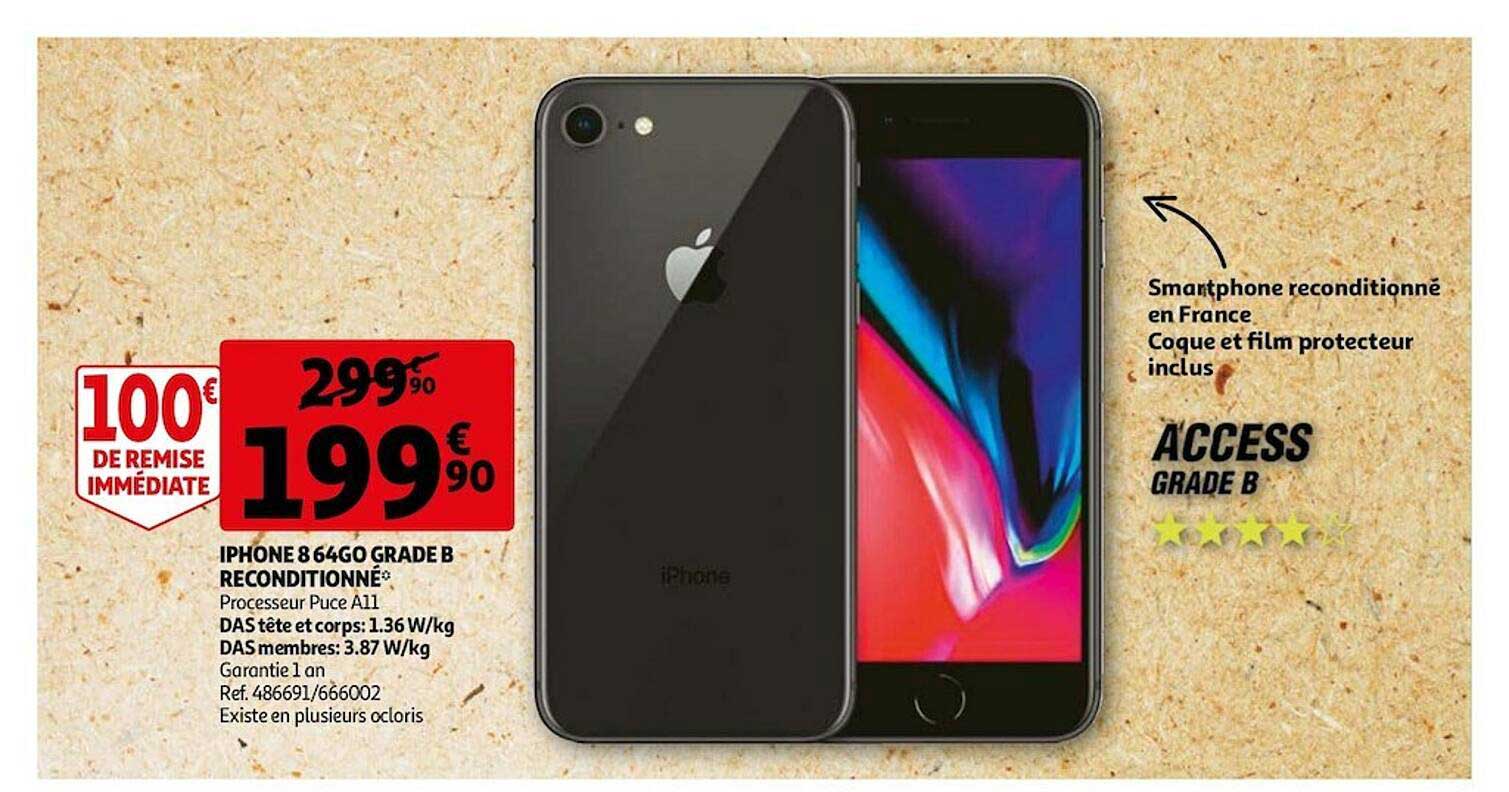 iphone 8 64 go grade b reconditionné
