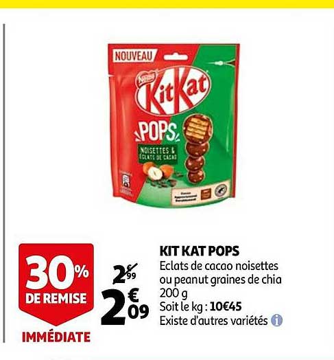 kit kat pops