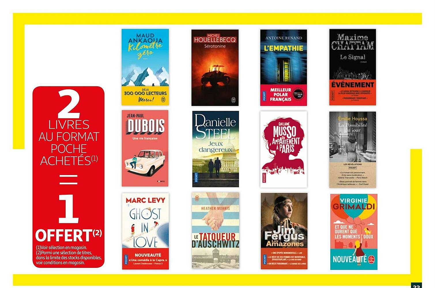 livres au format poche