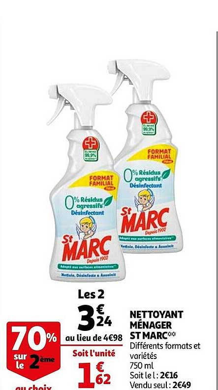 nettoyant ménager st marc