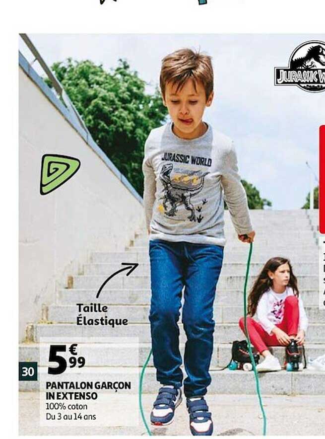 Pantalon Garçon In Extenso