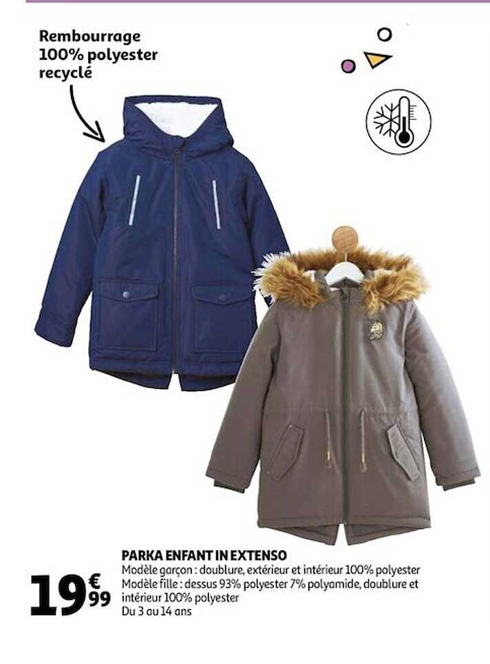 parka enfant in extenso