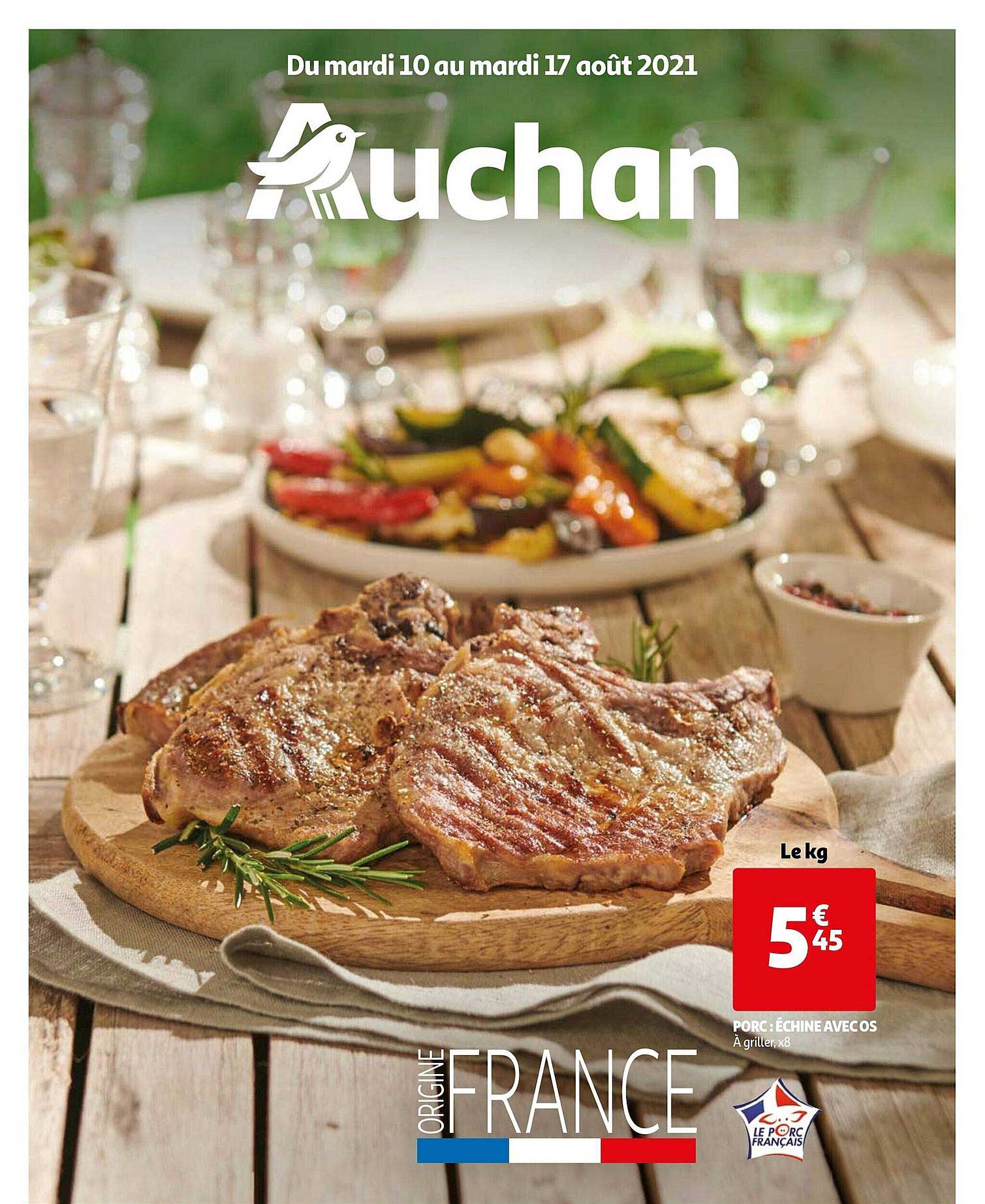 Porc : échine Avec Os