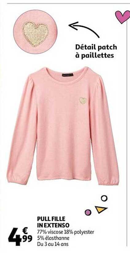 pull fille in extenso