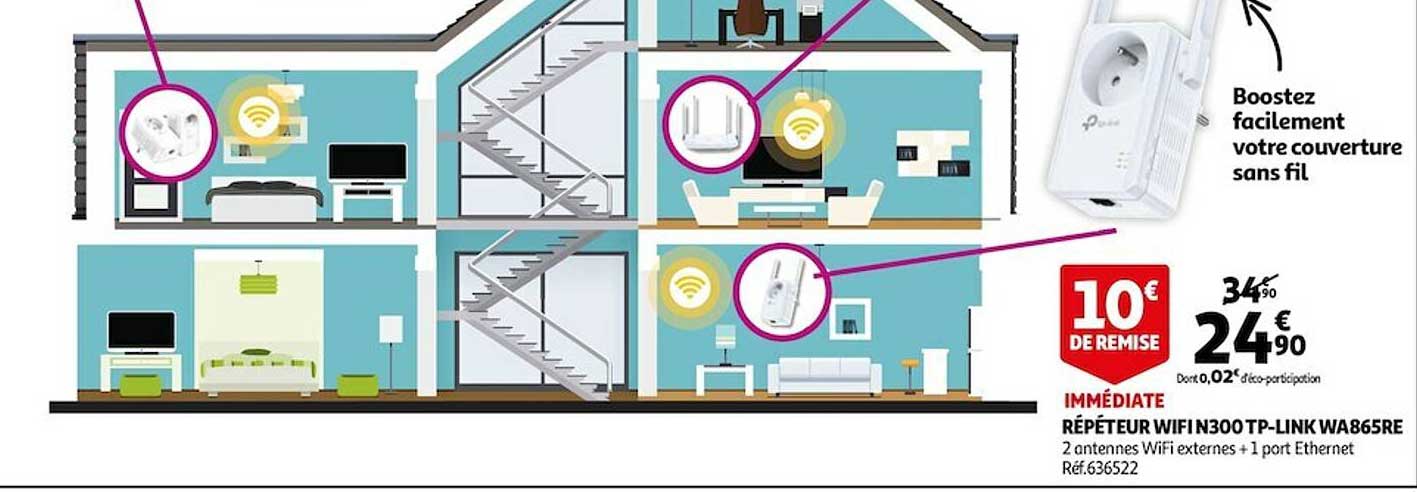 répéteur wifi n300 tp-link wa865re
