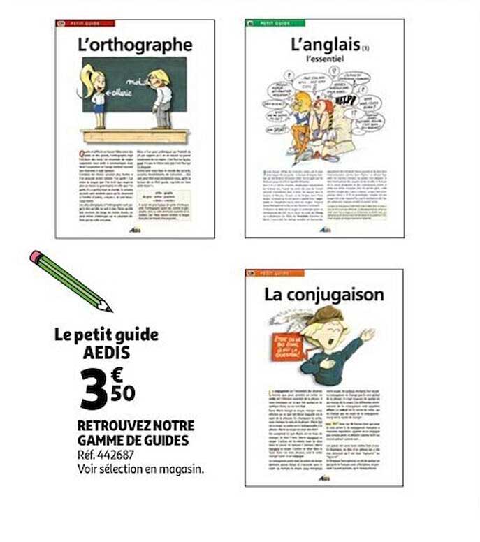 retrouvez notre gamme de guides