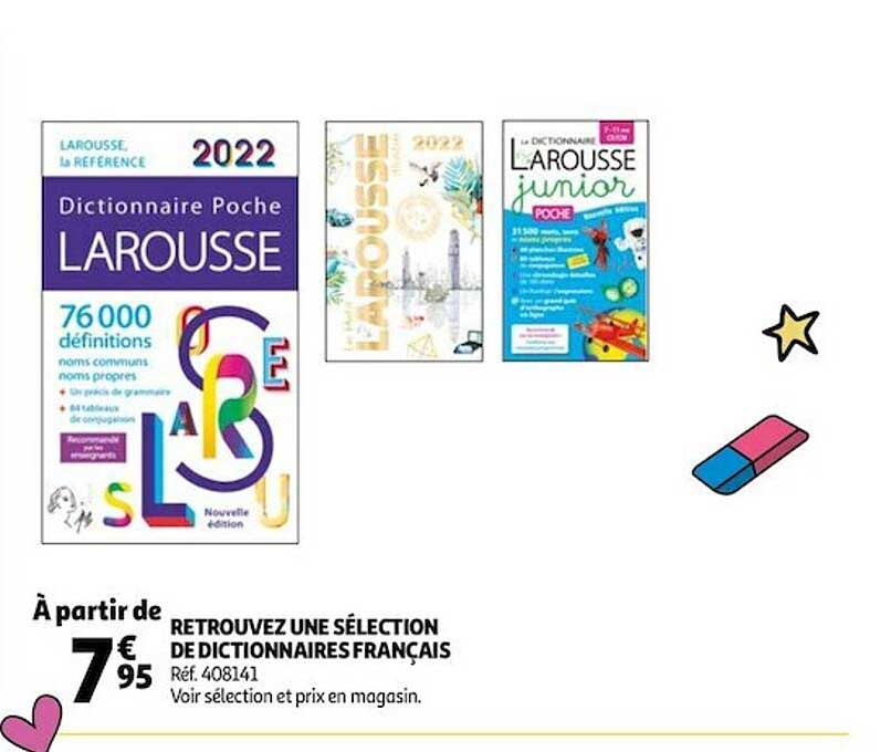 retrouvez une sélection de dictionnaires français