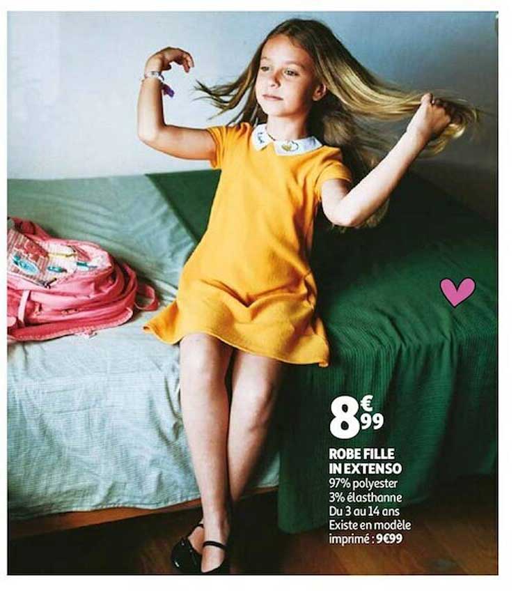 robe fille in extenso