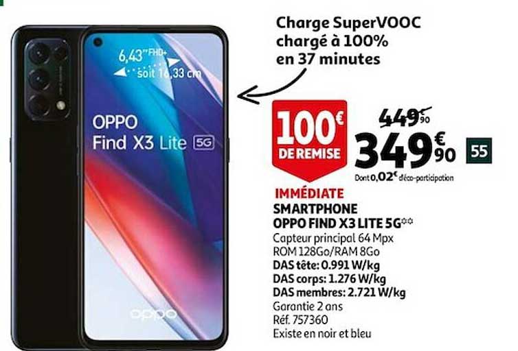 Smartphone Oppo Find X3 Lite 5g