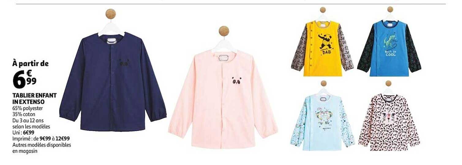 tablier enfant in extenso