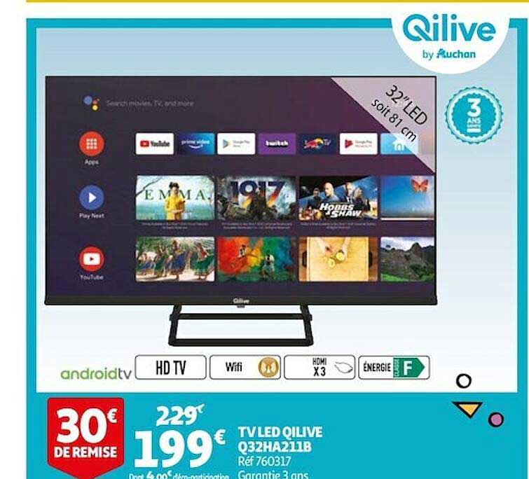 Tv Led Qilive Q32ha211b