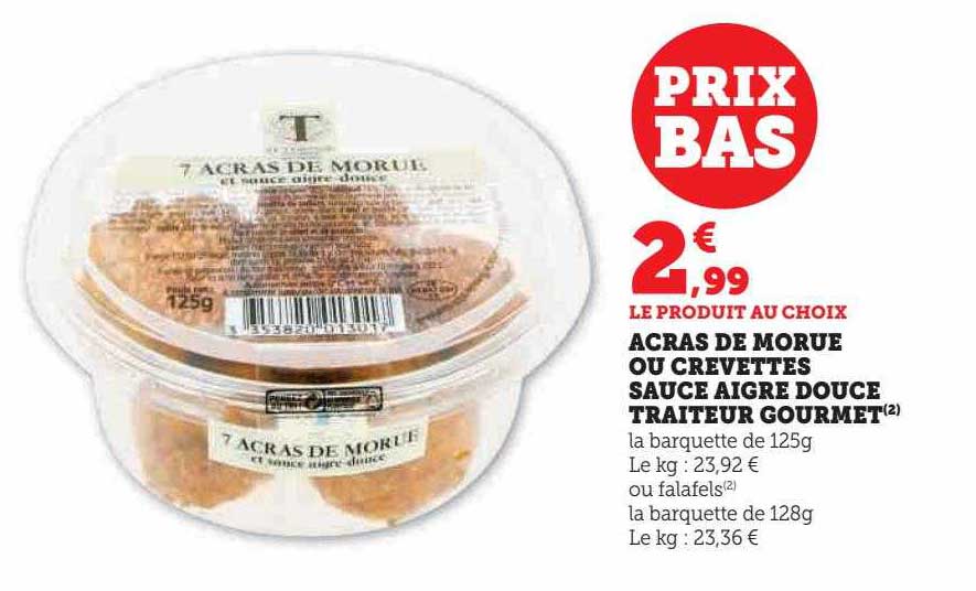 acras de morue ou crevettes sauce aigre douce traiteur gourmet