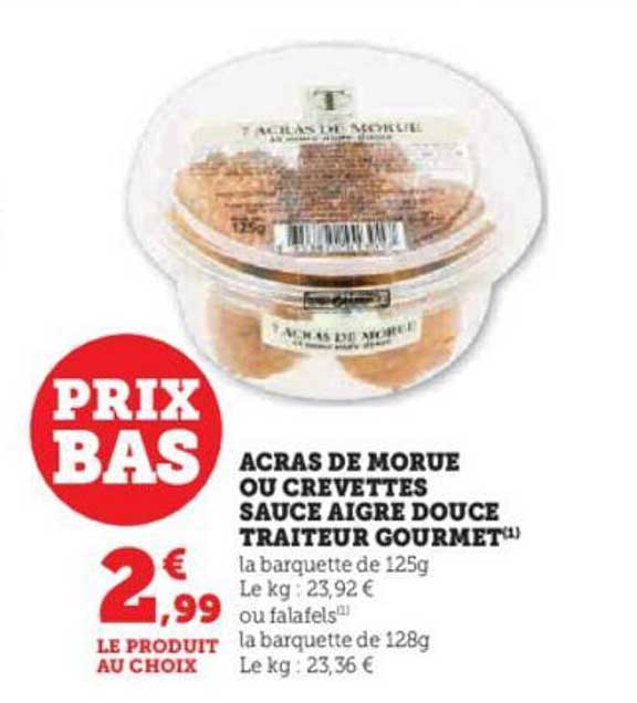 Acras De Morue Ou Crevettes Sauce Aigre Douce Traiteur Gourmet