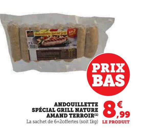 Andouillette Spécial Grill Nature Amand Terroir
