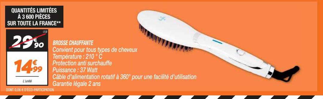 Brosse Chauffante