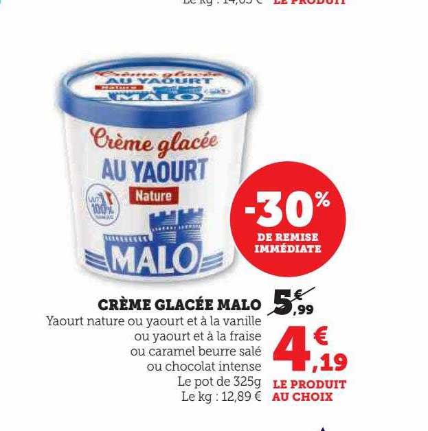Crème Glacée Malo