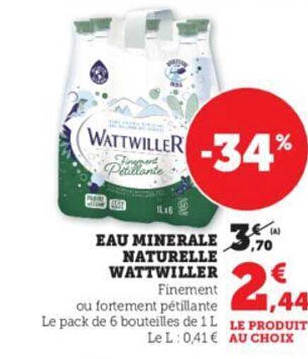 Eau Minérale Naturelle Wattwiller
