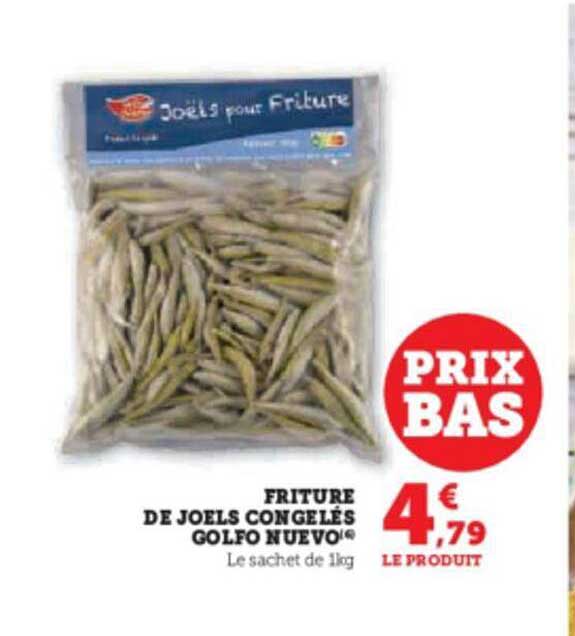 friture de joels congelés golfo nuevo