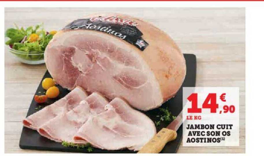 Jambon Cuit Avec Son Os Aostinos