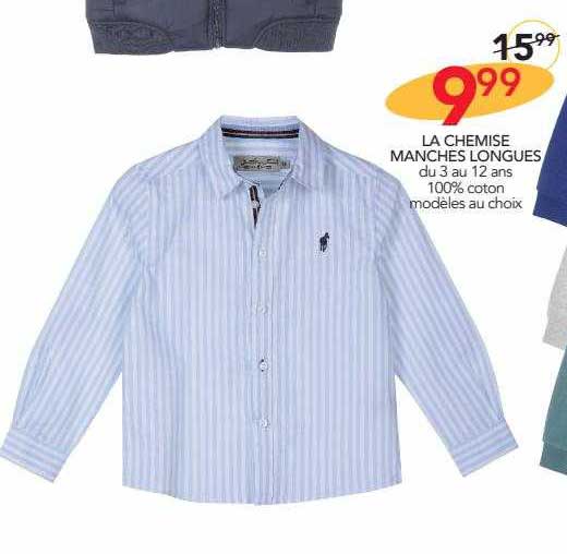 la chemise manches longues