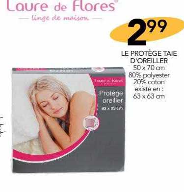 le protège taie d'oreiller