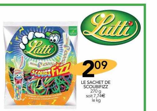 Le Sachet De Scoubifizz Lutti