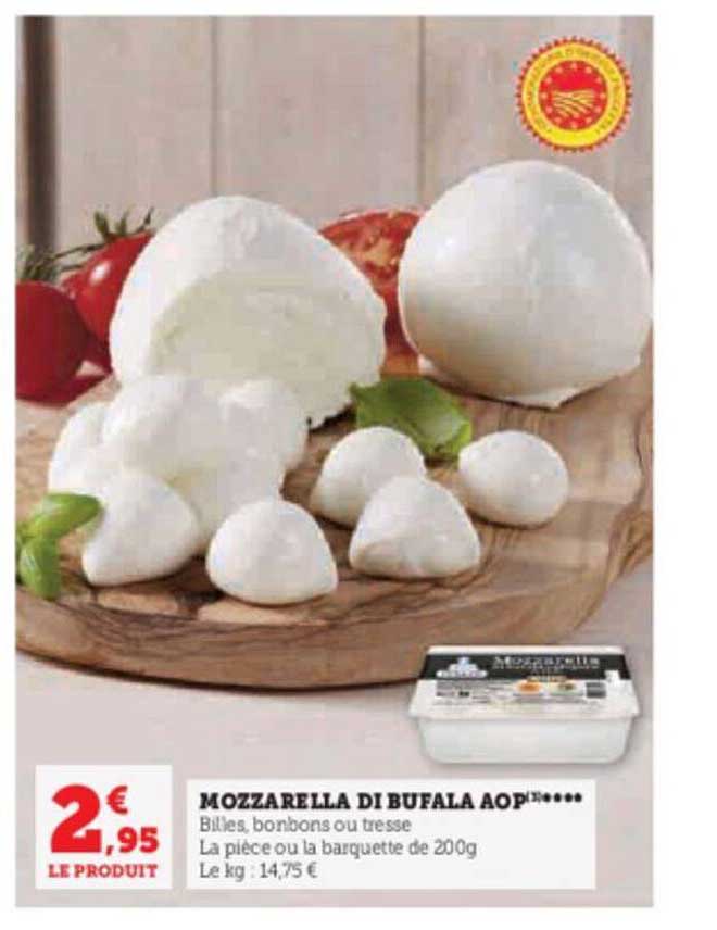 Mozzarella Di Bufala Aop