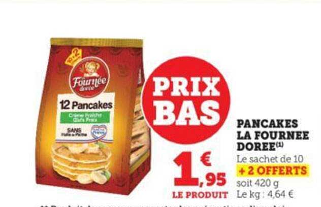 pancakes la fournée dorée