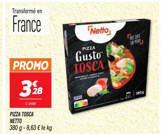 pizza tosca netto