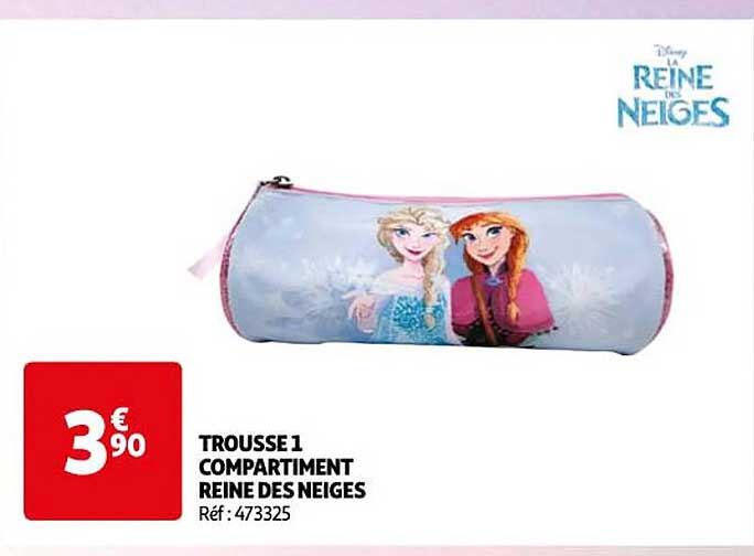 trousse 1 compartiment reine des neiges