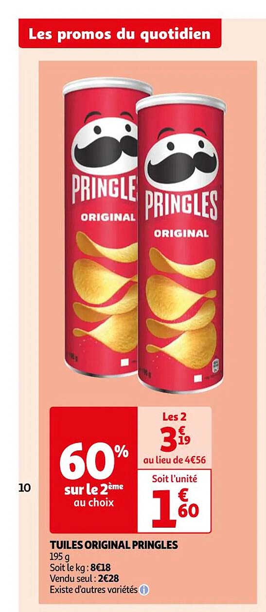 Tuiles Original Pringles